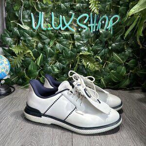 G/Fore Gallivan2r Side Stripe Kiltie Golf Shoe sz Women's US 10